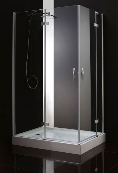 Душевой уголок Cezares Bergamo AH2 120/100 P Cr R