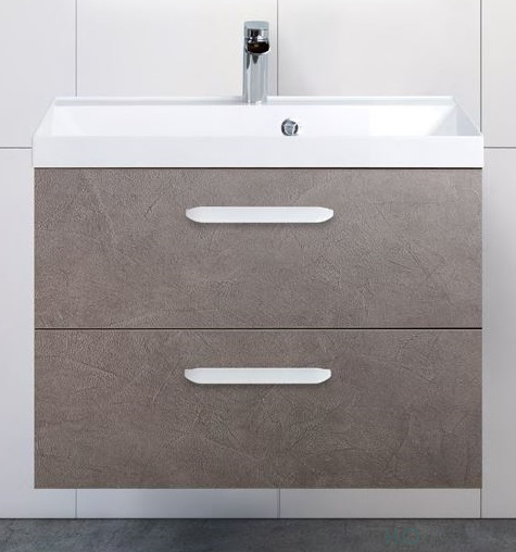 Belbagno База под раковину подвесная с двумя выкатными ящиками, AURORA-700-2C-SO-PG