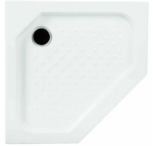 Поддон для душа Cezares TRAY-A-P-100-15-W пятиугольный, акриловый