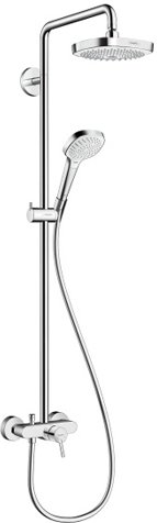Душевая стойка Hansgrohe Croma Select E 180 27258400 с однорычажным смесителем