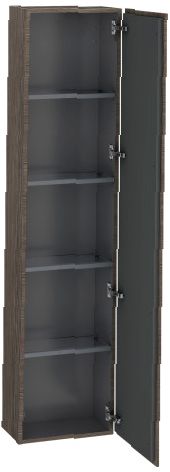 Шкаф-пенал Duravit L-cube LC1170R5151 правосторонний, коричневая сосна