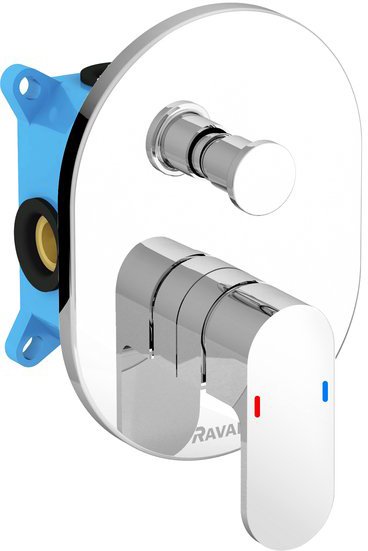 Смеситель Ravak Chrome CR 065.00 для ванны с душем