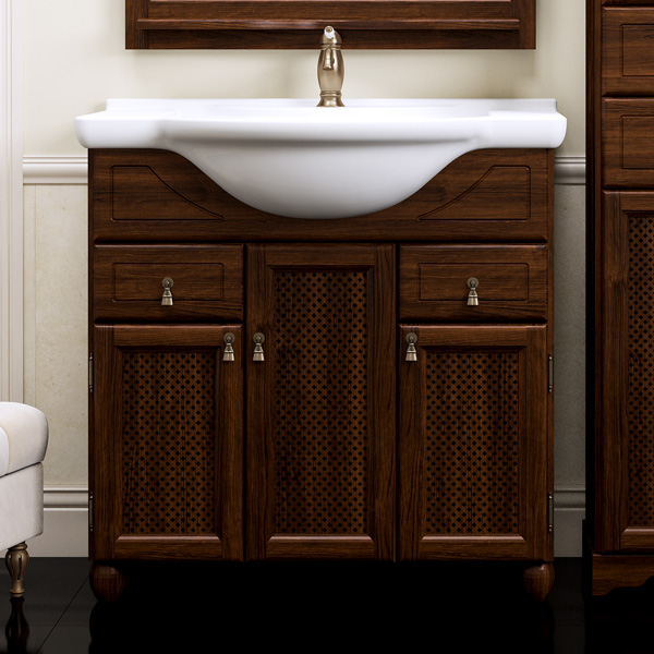 Тумба для комплекта Opadiris Тибет 70 с декоративной решеткой, нагал (Z0000000702)