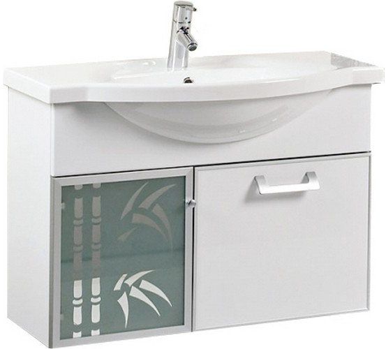 Тумба под раковину Акватон Сайгон 85 (1A105701SA010) белая