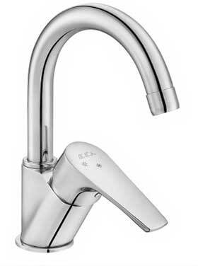 Смеситель E.C.A. Niobe 102188054EX для раковины