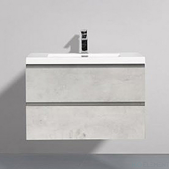 Belbagno База под раковину подвесная с двумя выкатными ящиками, LUCE-1000-2C-SO-ST