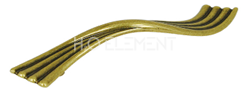 Ручка-скоба WMN622.BDX.096.A8 Волна 96 мм, правостороняя, золото