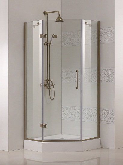 Cezares Magic-P-1-90-C-Br-L душевой уголок