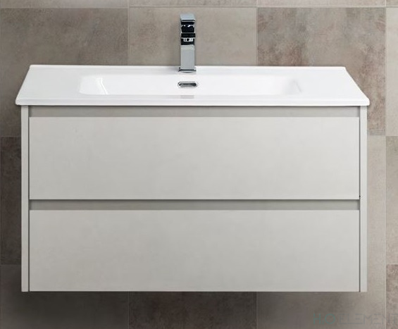 Тумба с раковиной Belbagno KRAFT, KRAFT-900-2C-SO-BO+ BB900ETL (готовый набор)