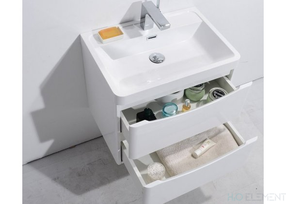 Тумба с раковиной Belbagno ANCONA, ANCONA-N-800-2C-SO-BL+ EA-800-LVB (готовый набор)