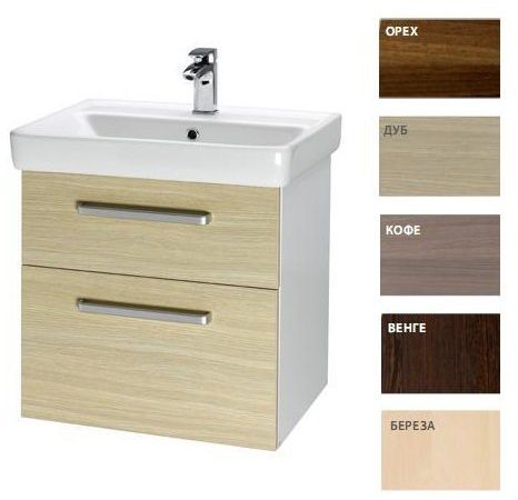 Тумба под раковину Dreja Q Max 61237 орех