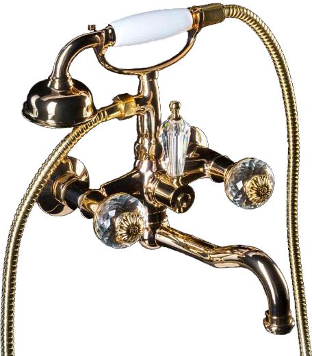 Смеситель Boheme Flora 293-FL для ванны с душем