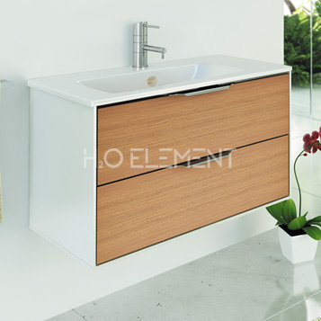 Тумба-умывальник Comforty "Сухуми-90" кофе полоска с раковиной Comforty 90E