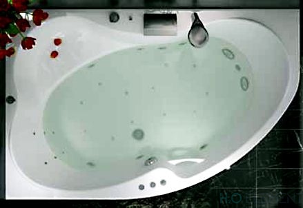 Акриловая ванна Aquanet Capri 00174406