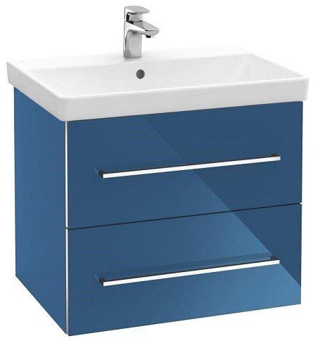 Тумба под раковину Villeroy&Boch Avento A88900B2, синяя