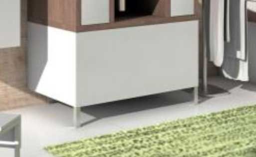 Тумба Акватон Интегро 80 (1A143203IN010) белая