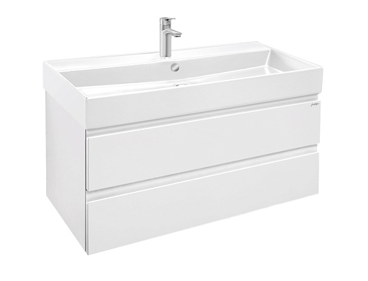 Тумба без раковины Jacob Delafon Madeleine 100 EB1318-J51, белый матовый