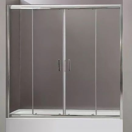 Шторка на ванну BelBagno Uno-195 VF 2 180/140 C Cr