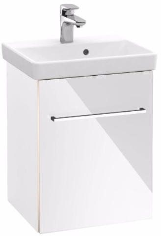 Тумба под раковину Villeroy&Boch Avento A88700B4 SX левосторонняя белая