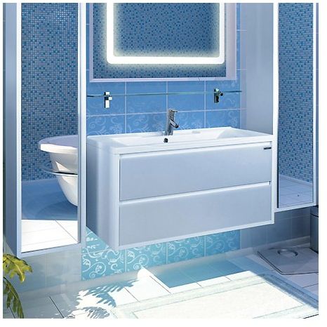 Тумба под раковину Акватон Римини 1A134501RN010, цвет Белый