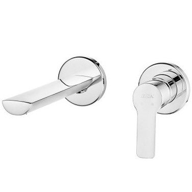 102167606EX-YY LUNA смеситель для раковины настенный 2 отв. (внешняя часть)