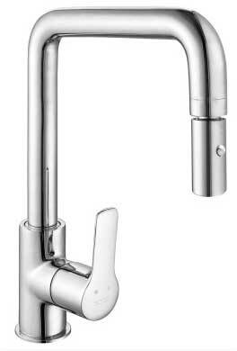 Смеситель E.C.A. Luna 102118049EX для кухонной мойки