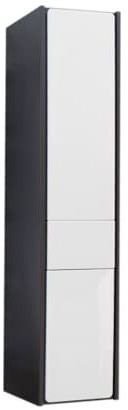 Шкаф-пенал Roca Ronda белый глянец, антрацит, R