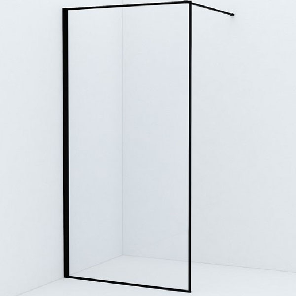 Душевая перегородка IDDIS Slide Walk In черный 110x195 см (SLI8BS7i23)
