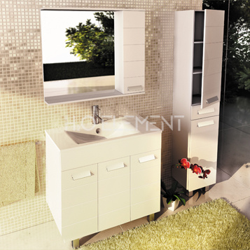 Тумба-умывальник Comforty "Модена-90" белый с раковиной Comforty 90E