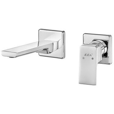 102167605EX-KK TIERA смеситель для раковины настенный 2 отв. (внешняя часть)