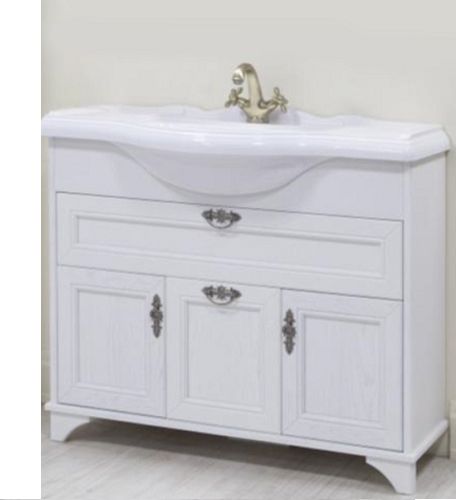 Тумба под раковину Акватон Идель 105 (1A197801IDM70) дуб белый