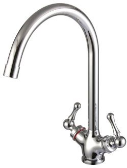 Смеситель Lemark Plus balance LM1305C для кухни с высоким поворотным изливом 302 мм, хром