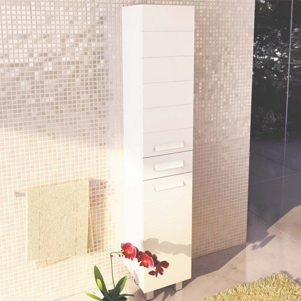 Шкаф-колонна Comforty "Модена-35" белый