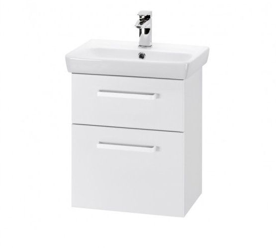 Dreja Тумба под раковину Go 20685 белый глянец