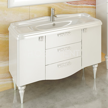 Тумба-умывальник Comforty "Монако-120" белый с раковиной Comforty 3312