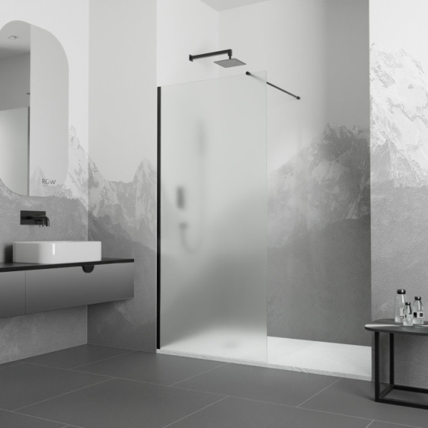 Душевая перегородка RGW WA-010B, 351001007-24, Чёрный, 70*195