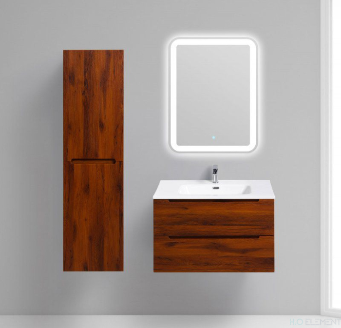 Шкаф-пенал BelBagno Etna 40 L rovere cillegio