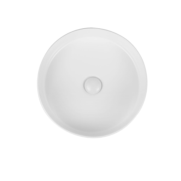 Раковина керамическая Vincea VBS-216, накладная, цвет белый