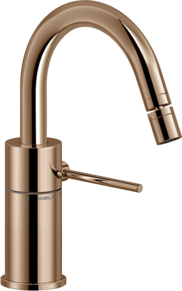 VE125139/3RCP VELIS смеситель для биде без донного клапана, красное золото