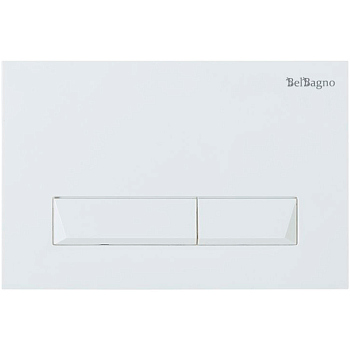 Кнопка смыва BelBagno MARMI, цвет-белый, BB009-MR-BIANCO