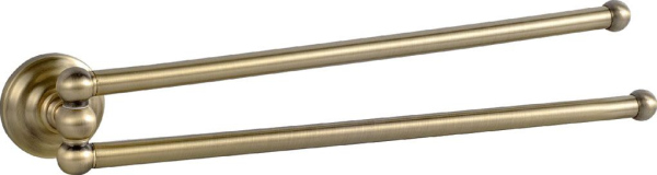 Полотенцедержатель Fixsen Retro FX-83802А двойной, поворотный