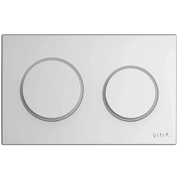Кнопка смыва VitrA Uno, цвет Глянцевый Хром, 730-0280EXP