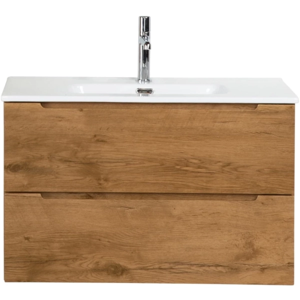 Belbagno База под керамическую раковину подвесная с двумя выкатными ящиками, ETNA39-800/390-2C-SO-RN