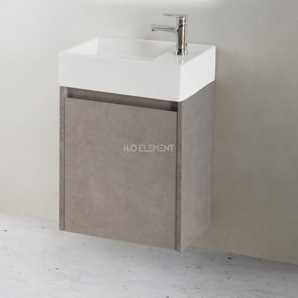 Тумба для комплекта BelBagno Kraft Mini 45 pietra grigio, правая