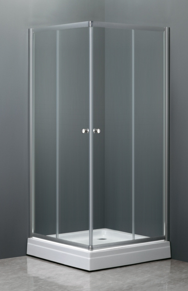 Душевой уголок Dolphin TN-206-J, 28912699-11, Хром, 90*90*185