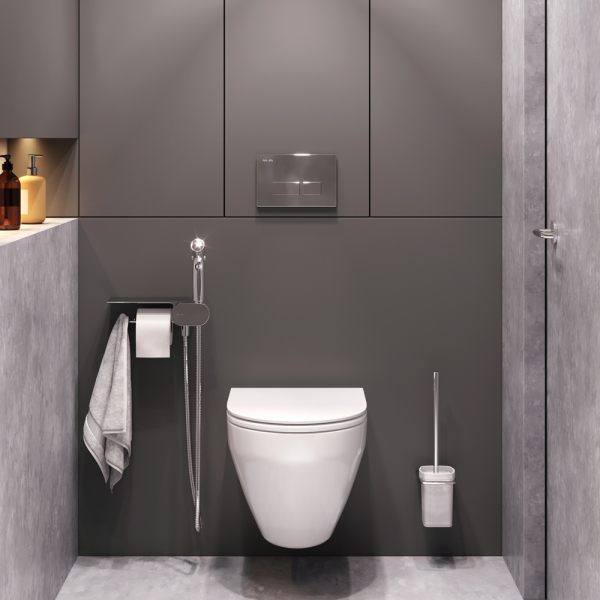 Набор подвесной унитаз с гигиеническим душем AM.PM Spirit V2.0, CK70H1003W