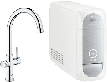 Смеситель Grohe Blue Home 31455000 с функцией фильтрации и газирования воды