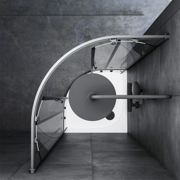 душевое ограждение AM.PM Gem, W90G-401-080BT