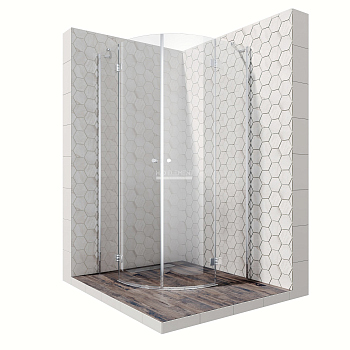 Душевое ограждение Ambassador Diamond 12011102 (1000x1000x2000)