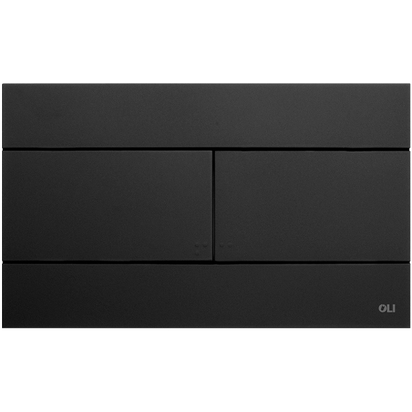 Кнопка смыва OLI Slim 659055 черная